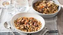 Pork and Beans with Garlic and Greens Pork and Beans with Garlic and Greens