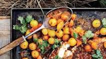 Slow-Roasted Black Cod with Red Chermoula Slow-Roasted Black Cod with Red Chermoula