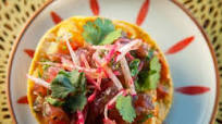 Spicy Tuna Tostada Spicy Tuna Tostada