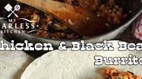 Chicken and Black Bean Burrito Chicken and Black Bean Burrito