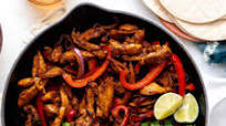 Chile-Lime Skillet Chicken Fajitas Chile-Lime Skillet Chicken Fajitas