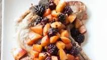 Pork Chops with Blackberry Peach Sauce Pork Chops with Blackberry Peach Sauce