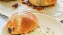 No Knead Hot Cross Buns No Knead Hot Cross Buns