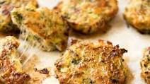 Cheesy Chicken Mince Fritters with Broccoli Cheesy Chicken Mince Fritters with Broccoli
