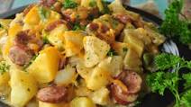 Potato Kielbasa Skillet Potato Kielbasa Skillet