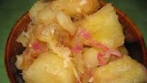 Yucca With Garlic Sauce (Yuca Con Mojo) Yucca With Garlic Sauce (Yuca Con Mojo)