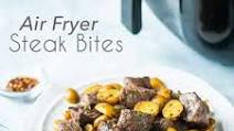 Air Fryer Steak Bites (with or without potatoes) Air Fryer Steak Bites (with or without potatoes)
