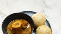 Bone marrow soup with mini dombolo Bone marrow soup with mini dombolo