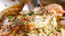 Pesto Stuffed Pork Chops Pesto Stuffed Pork Chops