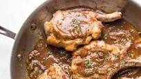 Whole30 + Keto Balsamic Mustard Pork Chops Whole30 + Keto Balsamic Mustard Pork Chops