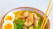 Easy Instant Pot Chicken Ramen Soup Easy Instant Pot Chicken Ramen Soup