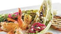 Grilled Latin Caesar Salad with Shrimp Grilled Latin Caesar Salad with Shrimp