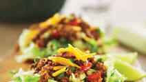 Spicy Ground Beef Tostadas Spicy Ground Beef Tostadas