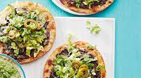 Black Bean Chalupas with Raw Salsa Verde Black Bean Chalupas with Raw Salsa Verde
