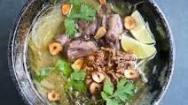 Cambodian Breakfast: Kuy Teav Recipe - Beef Noodle Soup Recipe Cambodian Breakfast: Kuy Teav Recipe - Beef Noodle Soup Recipe