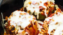 Slow Cooker Stuffed Peppers Slow Cooker Stuffed Peppers
