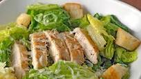 Chicken Caesar Salad with a touch of lime Chicken Caesar Salad with a touch of lime