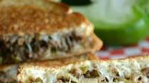 Ground Beef Philly Cheesesteak Grilled Cheese Ground Beef Philly Cheesesteak Grilled Cheese