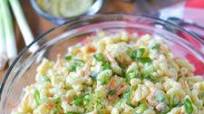 Homemade Macaroni Salad with Shrimp Homemade Macaroni Salad with Shrimp