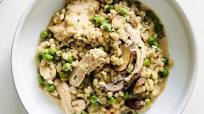 Slow-Cooker Dijon Chicken With Barley and Mushrooms Slow-Cooker Dijon Chicken With Barley and Mushrooms