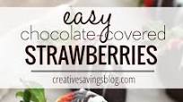 Easy Chocolate Covered Strawberries Easy Chocolate Covered Strawberries