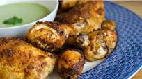 Peruvian-Style Roast Chicken with Green Sauce Peruvian-Style Roast Chicken with Green Sauce