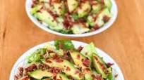 Keto Bacon and Avocado Caesar Salad Recipe Keto Bacon and Avocado Caesar Salad Recipe