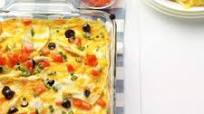 Enchilada Casserole with Chicken Enchilada Casserole with Chicken