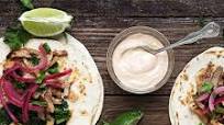 Porchetta Tacos with Broccoli Rabe, Pickled Onions and Chipotle Mayo Porchetta Tacos with Broccoli Rabe, Pickled Onions and Chipotle Mayo