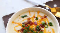 Potato and Cream Cheese Soup Potato and Cream Cheese Soup