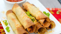 Air Fryer Beef and Bean Taquitos Air Fryer Beef and Bean Taquitos