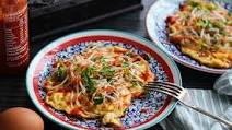 Thai Style Pork and Prawn Omelette Thai Style Pork and Prawn Omelette