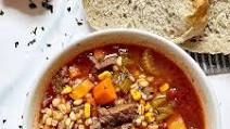 Instant Pot Beef Barley Soup Instant Pot Beef Barley Soup
