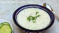 Super Easy Chilled Cucumber Soup Super Easy Chilled Cucumber Soup