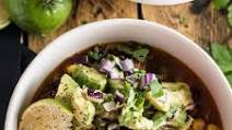 Black Bean and Corn Chili with Avocado Salsa Black Bean and Corn Chili with Avocado Salsa