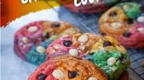 Rainbow Chocolate Chip Cookies Rainbow Chocolate Chip Cookies