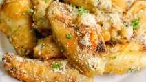 Air Fryer Garlic Parmesan Chicken Wings Air Fryer Garlic Parmesan Chicken Wings