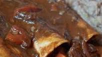 Chicken Mole Enchiladas with Tomatoes Chicken Mole Enchiladas with Tomatoes