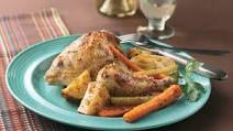 Herb and Garlic Chicken and Vegetables Herb and Garlic Chicken and Vegetables