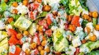 Roasted Chickpea Avocado Salad Roasted Chickpea Avocado Salad