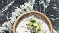 Traditional Tzatziki with Goat's Milk Yogurt, Fresh Herbs and Cucumber Traditional Tzatziki with Goat's Milk Yogurt, Fresh Herbs and Cucumber