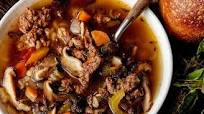 Beef Mushroom & Barley Soup Beef Mushroom & Barley Soup
