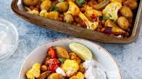 Aloo Gobi Traybake with Chickpeas Aloo Gobi Traybake with Chickpeas
