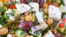 Greek Chickpea Salad Greek Chickpea Salad