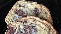 Giant Crinkled Chocolate Chip Cookies Giant Crinkled Chocolate Chip Cookies