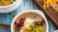 Creamy Loaded Cauliflower Potato Soup Creamy Loaded Cauliflower Potato Soup