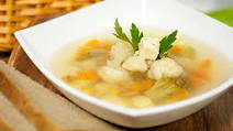 SoupLight vegetable soup SoupLight vegetable soup
