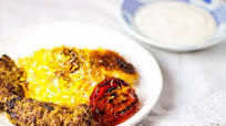 Stovetop Beef Kabob and Basmati Rice (Chelow Kabob Deegi) Stovetop Beef Kabob and Basmati Rice (Chelow Kabob Deegi)
