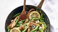 Lemon chicken with sugar snap peas Lemon chicken with sugar snap peas