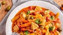 Instant Pot - Moroccan Chicken Tagine with Green Olives, Peppers and Lemon Instant Pot - Moroccan Chicken Tagine with Green Olives, Peppers and Lemon